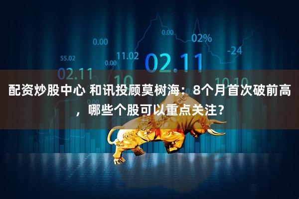 配资炒股中心 和讯投顾莫树海：8个月首次破前高，哪些个股可以重点关注？